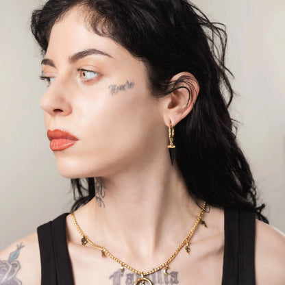 UNEARTHED SPIKE EARRINGS