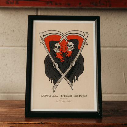 UNTIL THE END - Personalised Giclée Art Print