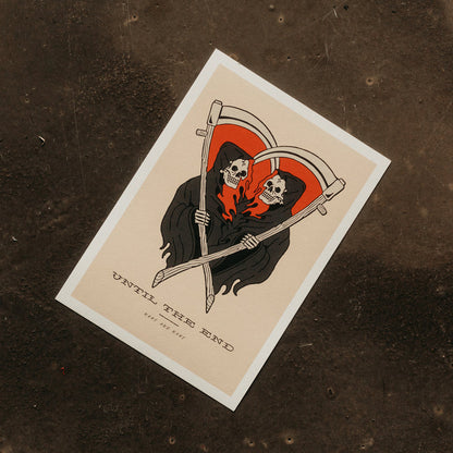 UNTIL THE END - Personalised Giclée Art Print