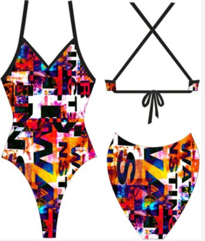 W INSTINCT ONE PIECE L BLACK-BLACK