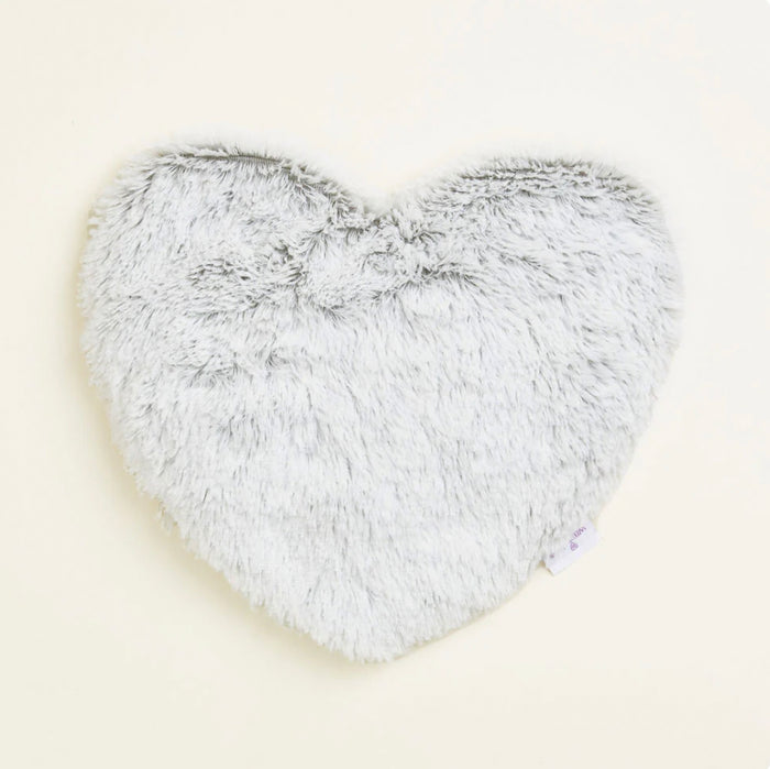 Warmies Heart Heat Pad-Marshmallow Grey