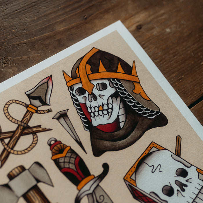 WEAPONS FLASH - Giclée Art Print