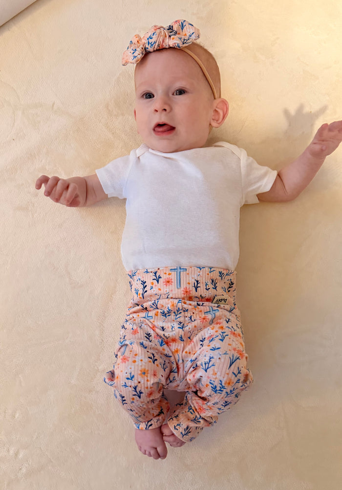Wildflower Faith Ribbed Leggings